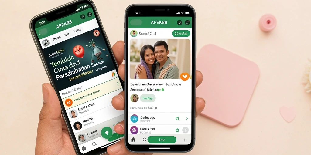 Antarmuka APEK88 yang modern dan mudah digunakan.
