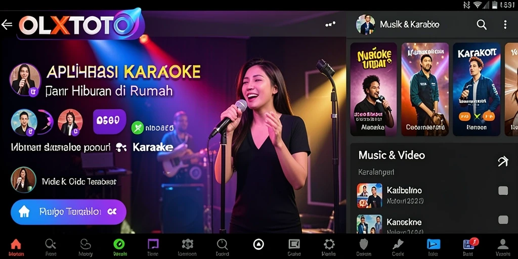 Antarmuka OLXTOTO yang menarik untuk pengalaman karaoke yang menyenangkan.